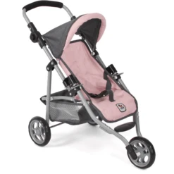 BAYER CHIC 2000 Jogging-Buggy LOLA Melange Anthrazit-rosa