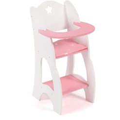 BAYER CHIC 2000 Puppen-Hochstuhl - Stars Pink