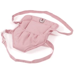 BAYER CHIC 2000 Puppen-Tragegurt Melange Grau-rosa
