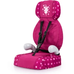 Bayer Design Puppen-Autositz Deluxe Bordeaux, Mit Fee