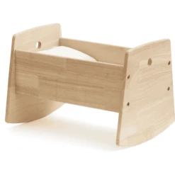 Kids Concept® Puppenwiege Inkl. Bettwäsche, Natur